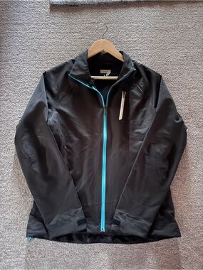 Vintage Salomon ClimaWind Lightweight Softshell Jacket Teal Zippers M